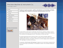 Tablet Screenshot of pmi-co.com